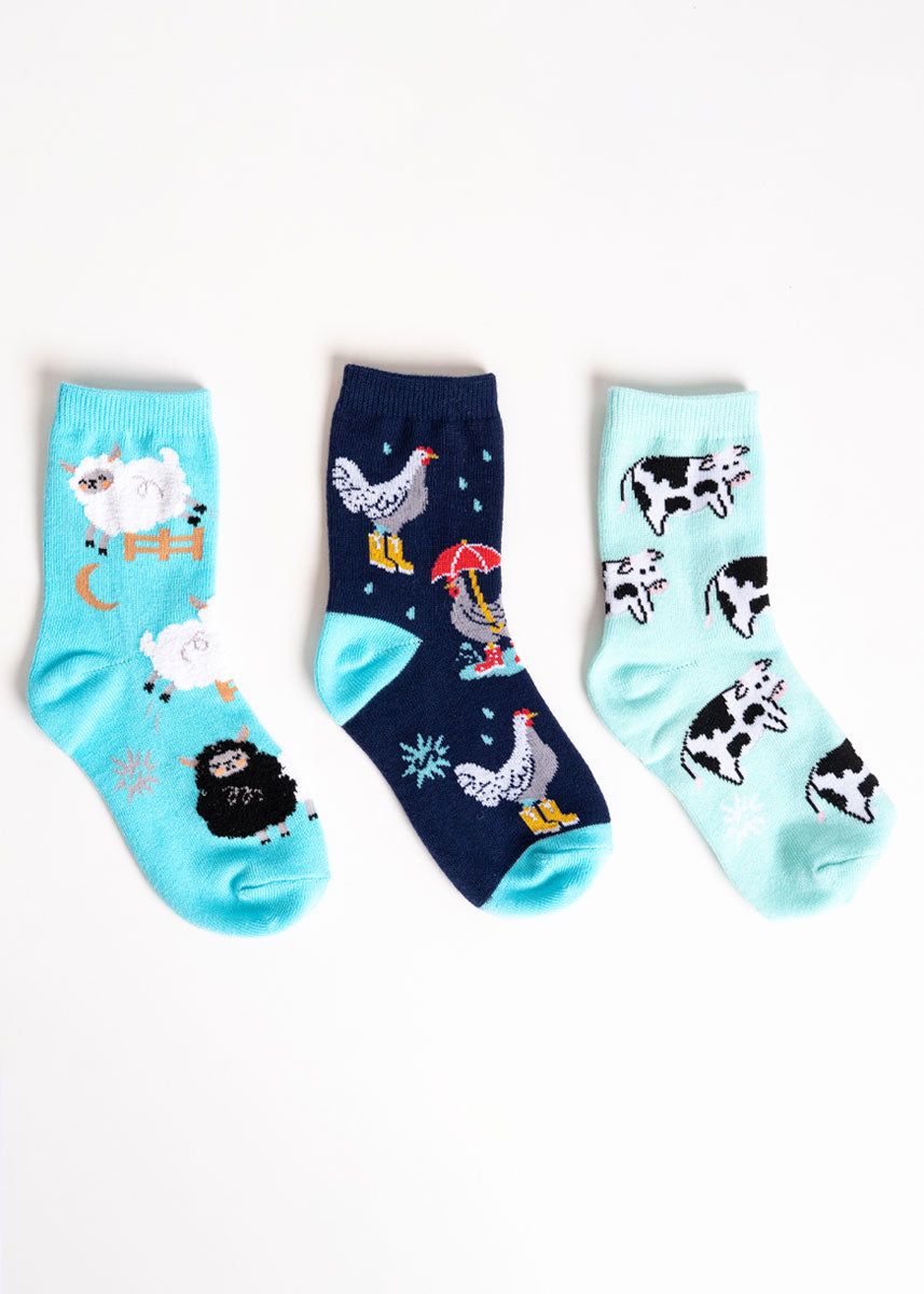 Shop Soft Breathable Womens Mini Crew Socks 3 Pair Pack