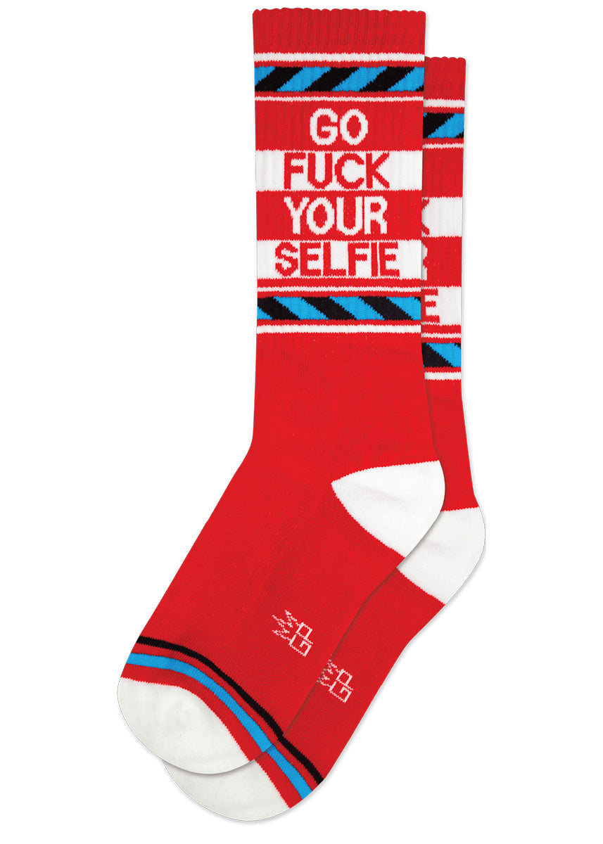 Go Fuck Your Selfie Socks