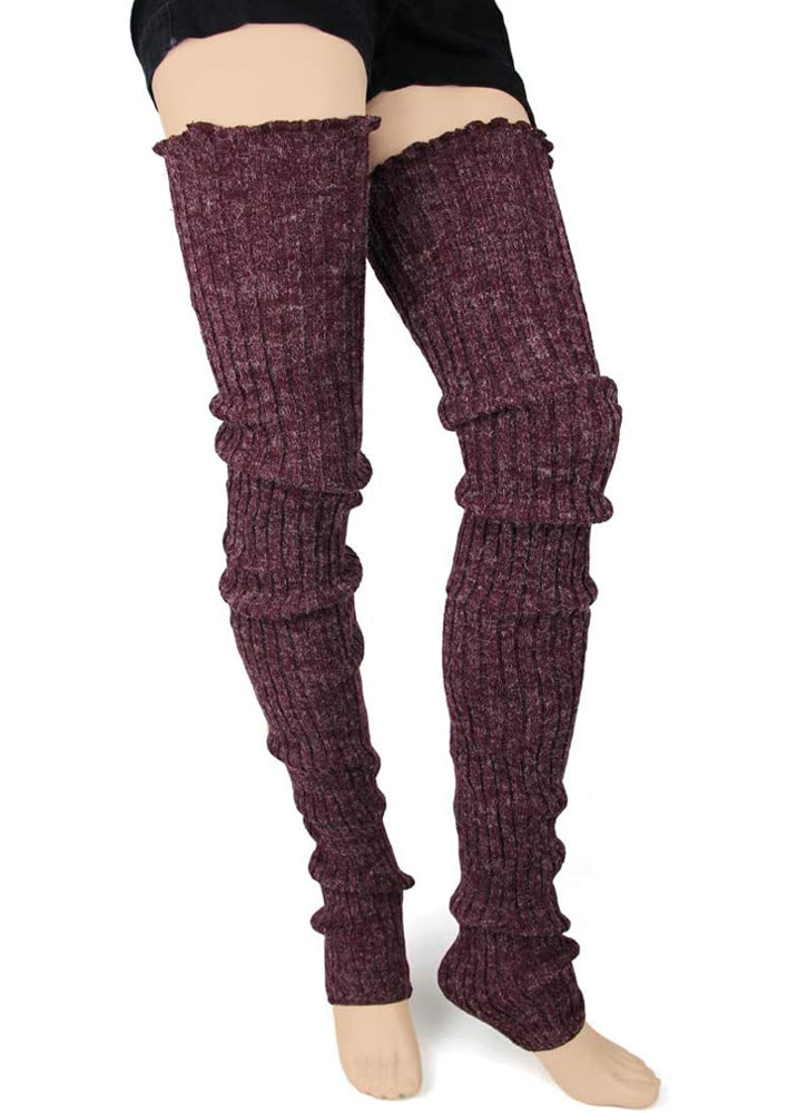 Over the knee leg warmers best sale