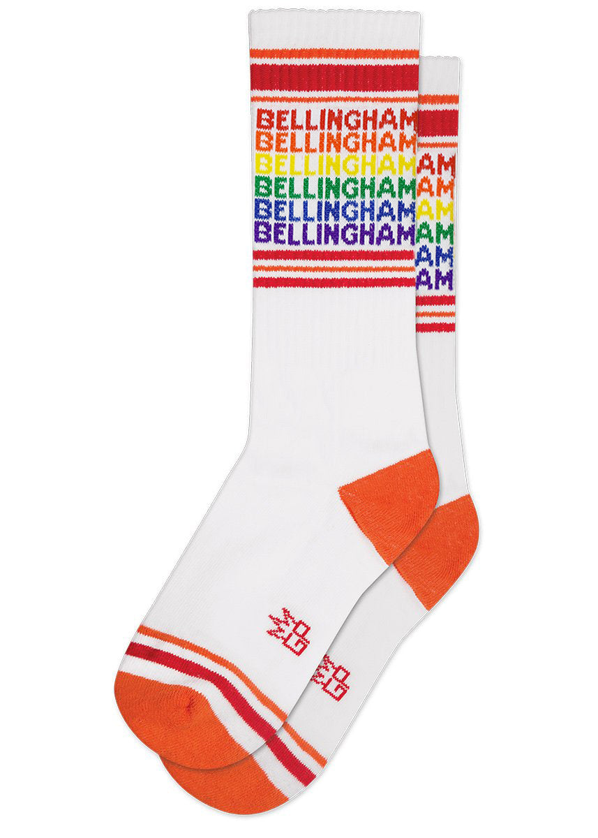 Black Rainbow Socks - Pride Socks by Dem Socks