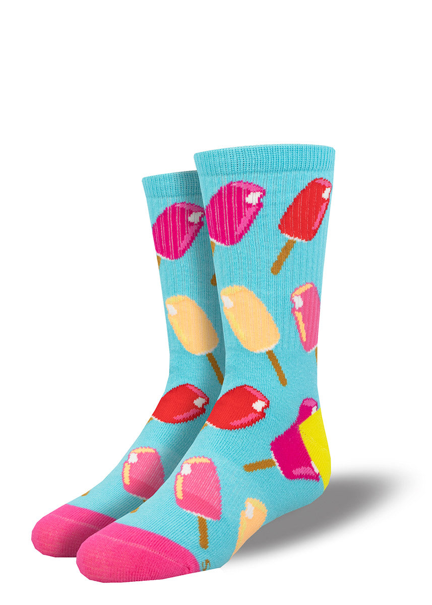 Pink Butterfly Kids' Socks  Fun Novelty Socks for Children - Cute But  Crazy Socks