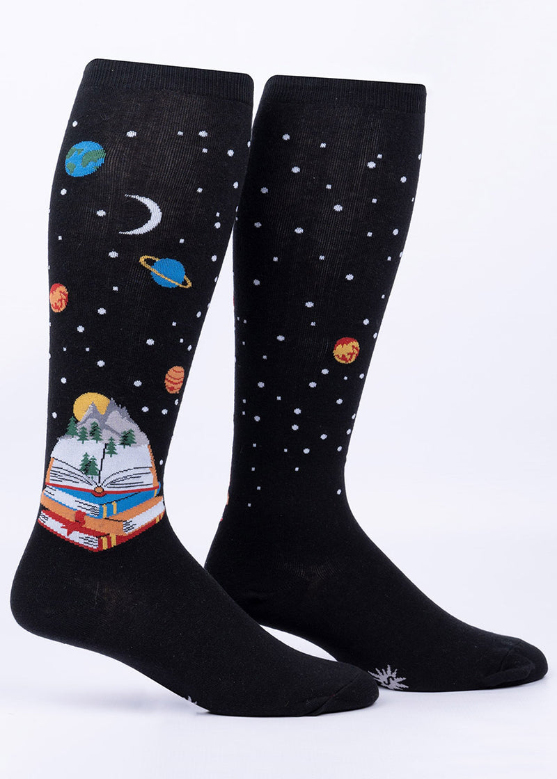 Wide Calf Socks | Extra-Stretchy Knee Socks That Fit Large Legs - Cute ...