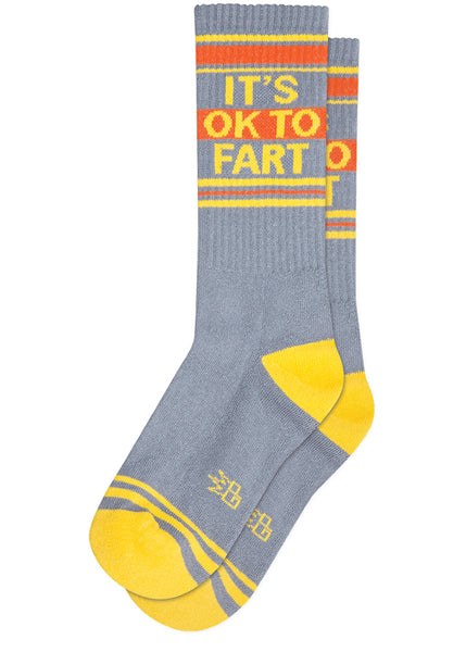 MeMe I Love to Fart Socks,Funny Athletic Socks for Men,Kawaii Crew Socks  for Women