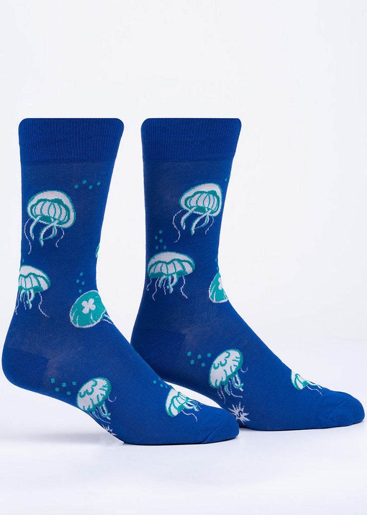 Weird Science Glow-in-the-Dark Men's Socks | Scientist Socks