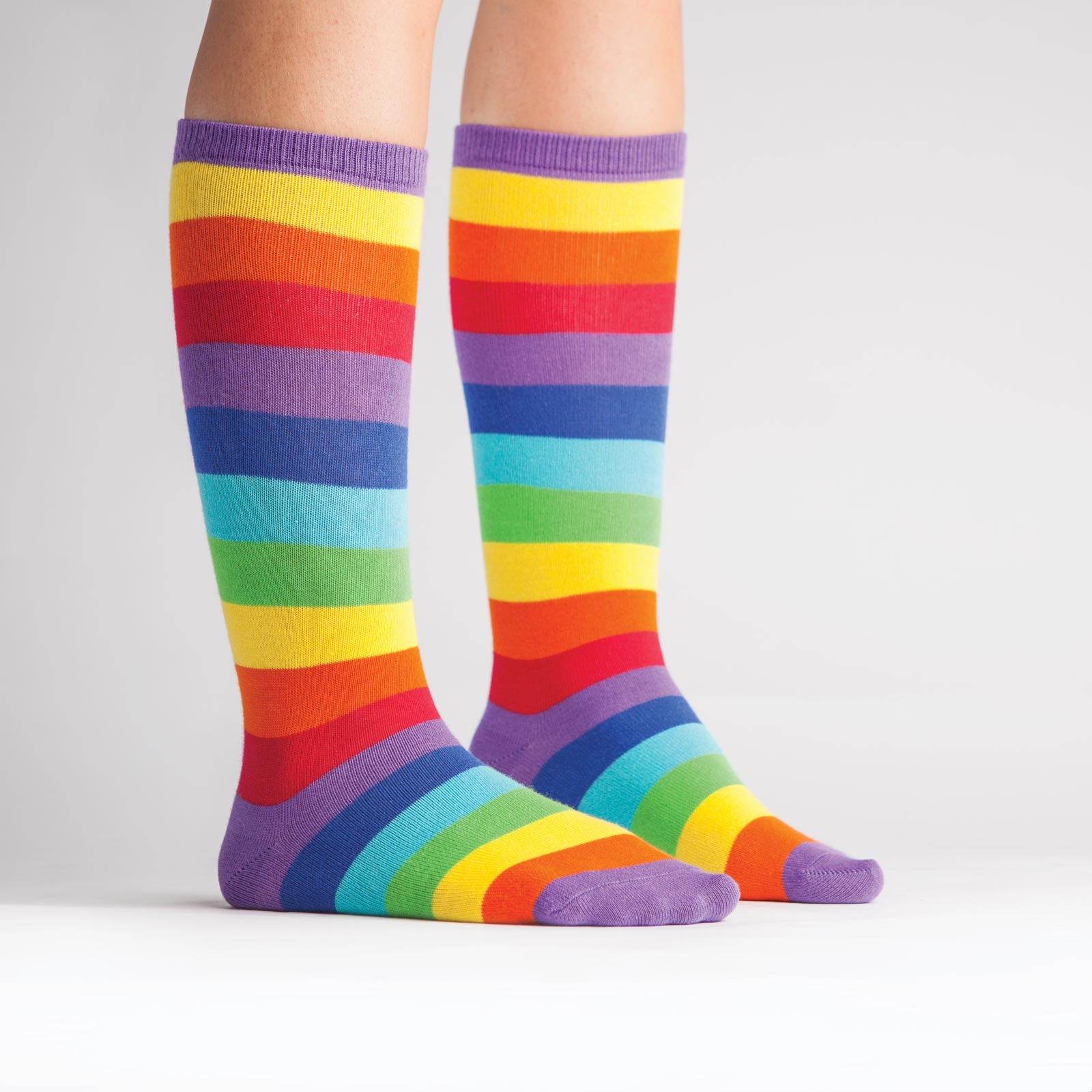 Kids Pink Stripe Socks