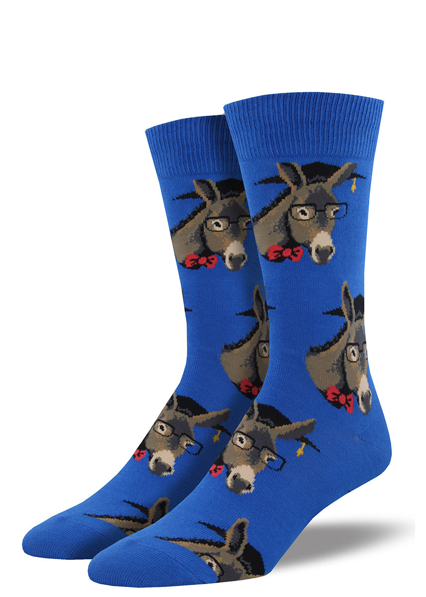 Gin & Tonic Mismatched Funny Novelty Socks in Gray and Blue – The Bullish  Store