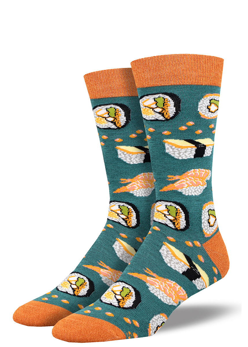 Men's Funny Food Socks Donuts Pizza Taco Egg, 4 Pack Gifts for Food Lovers  : : Clothing, Shoes & Accessories
