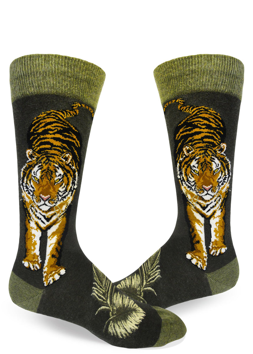 Tiger Pattern Socks - Fun and Crazy Socks at